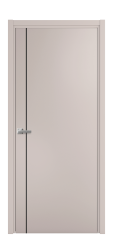 Дверь межкомнатная Slot 10-011 Цвет Пудра Покрытие Эмаль  Наличник L 50 Цена 41275