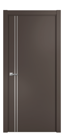 Дверь межкомнатная Slot 10-012 Цвет Коричневый Покрытие Эмаль  Наличник L 75 Цена 39408