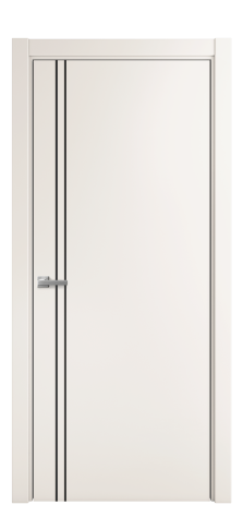 Дверь межкомнатная Slot 10-012 Цвет Молочный Покрытие Эмаль  Наличник L 75 Цена 41525