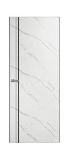 Дверь межкомнатная Слот 10-012 Цвет Монте софт Покрытие ПВХ ФАКТУРНЫЕ Наличник Скрытый короб хром Цена 38100