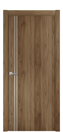 Дверь межкомнатная Slot 10-012 Цвет Орех классический Покрытие ПВХ ПОД ДЕРЕВО Наличник L 75 Цена 31200