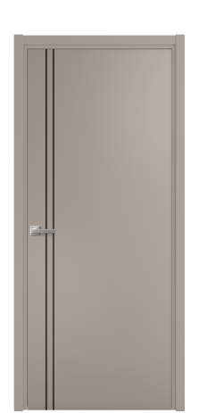 Дверь межкомнатная Slot 10-012 Цвет Какао Покрытие Эмаль  Наличник L 50 Цена 38275