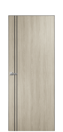 Дверь межкомнатная Slot 10-012 Цвет Maderaira oak sand Покрытие ПВХ WOOD NATURAL Наличник Скрытый короб хром Цена 38100