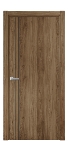 Дверь межкомнатная Slot 10-012 Цвет Орех NY классический Покрытие ПВХ WOOD NATURAL Наличник L 75 Цена 31200