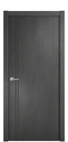 Дверь межкомнатная Slot 10-012 Цвет Камень темный Покрытие ПВХ ORIGINAL Наличник L 75 Цена 31200