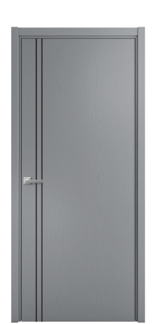 Дверь межкомнатная Slot 10-012 Цвет Ясень Гриджио Покрытие Шпон крашеный  Наличник L 50 Цена 44475