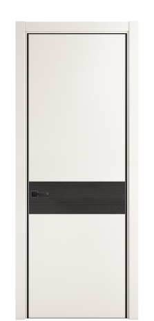 Дверь межкомнатная Дуэт 11 Цвет Молочный Покрытие ЭМАЛИ Эмаль Наличник L 75 Цена 53556