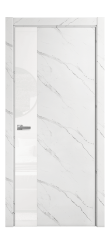Дверь межкомнатная Vetro 19 Цвет Монте софт Покрытие ПВХ ФАКТУРНЫЕ Наличник L 75 Цена 38400