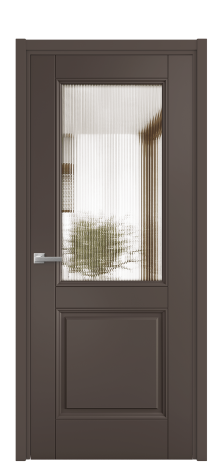 Дверь межкомнатная Савона 2 Цвет Коричневый Покрытие Эмаль  Наличник L 50 Цена 61668