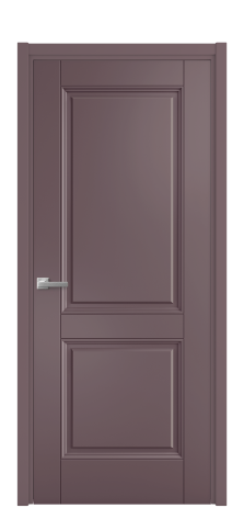 Дверь межкомнатная Sienna 2 Цвет Лиловый Покрытие Эмаль  Наличник L 50 Цена 57468