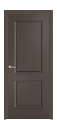 Дверь межкомнатная Сиена 2 Цвет Коричневый Покрытие Эмаль  Наличник L 50 Цена 57468