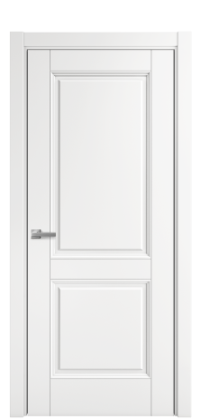 Дверь межкомнатная Сиена 2 Цвет Белый Покрытие Эмаль  Наличник L 75 Цена 55475