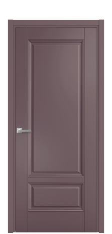 Дверь межкомнатная Sienna 2B Цвет Лиловый Покрытие Эмаль  Наличник L 50 Цена 57468