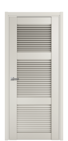 Дверь межкомнатная Жалюзи 3 Цвет Дымчатый Покрытие Эмаль  Наличник L 50 Цена 54475