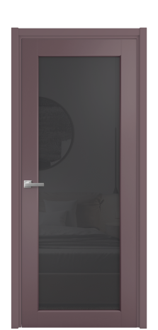 Дверь межкомнатная Страда 11 Цвет Лиловый Покрытие Эмаль  Наличник L 50 Цена 45840