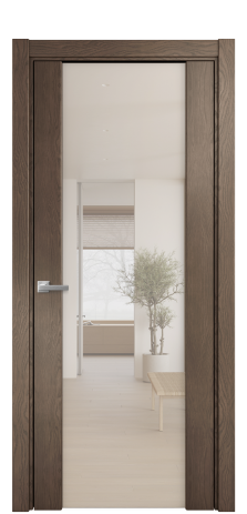 Дверь межкомнатная Варио 11 Цвет Дуб Марракеш Покрытие Шпон натуральный  Наличник L 75 Цена 53050