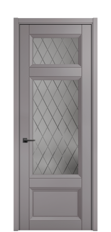 Дверь межкомнатная Беллуно 3 Цвет Ирис Покрытие ЭМАЛИ Эмаль Наличник L 50 Цена 58625