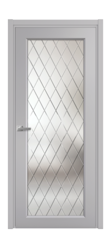 Дверь межкомнатная Stripe 1 Цвет Галечный Покрытие Эмаль  Наличник L 50 Цена 47158