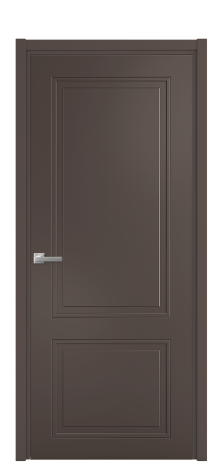 Дверь межкомнатная Stripe 2 Цвет Коричневый Покрытие Эмаль  Наличник L 50 Цена 44868