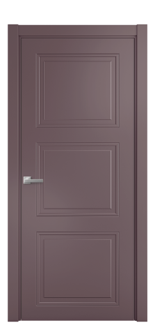 Дверь межкомнатная Страйп 3 Цвет Лиловый Покрытие Эмаль  Наличник L 75 Цена 44868