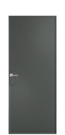 Дверь межкомнатная Line 2 Цвет Пихтовый Покрытие Эмаль  Наличник Скрытый короб хром Цена 51143