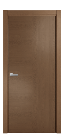 Дверь межкомнатная Юнит 09 Цвет Дуб Темный Покрытие Шпон натуральный  Наличник L 75 Цена 54050