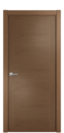 Дверь межкомнатная Unit 10 Цвет Дуб Темный Покрытие Шпон натуральный  Наличник L 75 Цена 58050