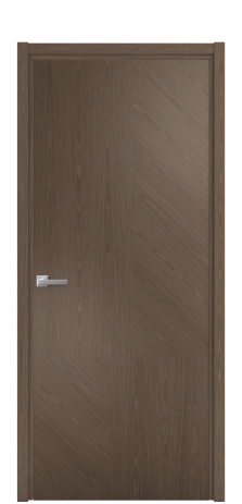 Дверь межкомнатная Unit 11 Цвет ESPRESSO 1604C Покрытие Шпон Fine Line  Наличник L 50 Цена 54023