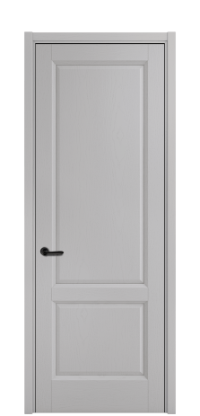 Дверь межкомнатная Неоклассик 2 Цвет Ясень Галечный Покрытие ЭМАЛИ Шпон крашеный Наличник L 50 Цена 46608