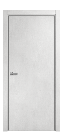 Дверь межкомнатная Порте 39-00 пвх Цвет Бетон известковый Покрытие ПВХ ФАКТУРНЫЕ Наличник L 75 Цена 27000