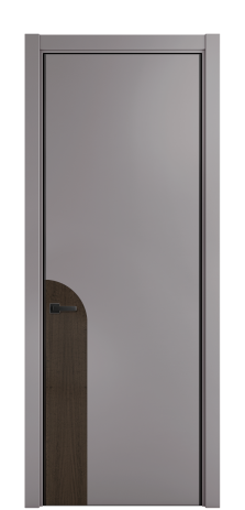 Дверь межкомнатная Дуэт 20 Цвет Ирис Покрытие ЭМАЛИ Эмаль Наличник  L 75 Цена 53556